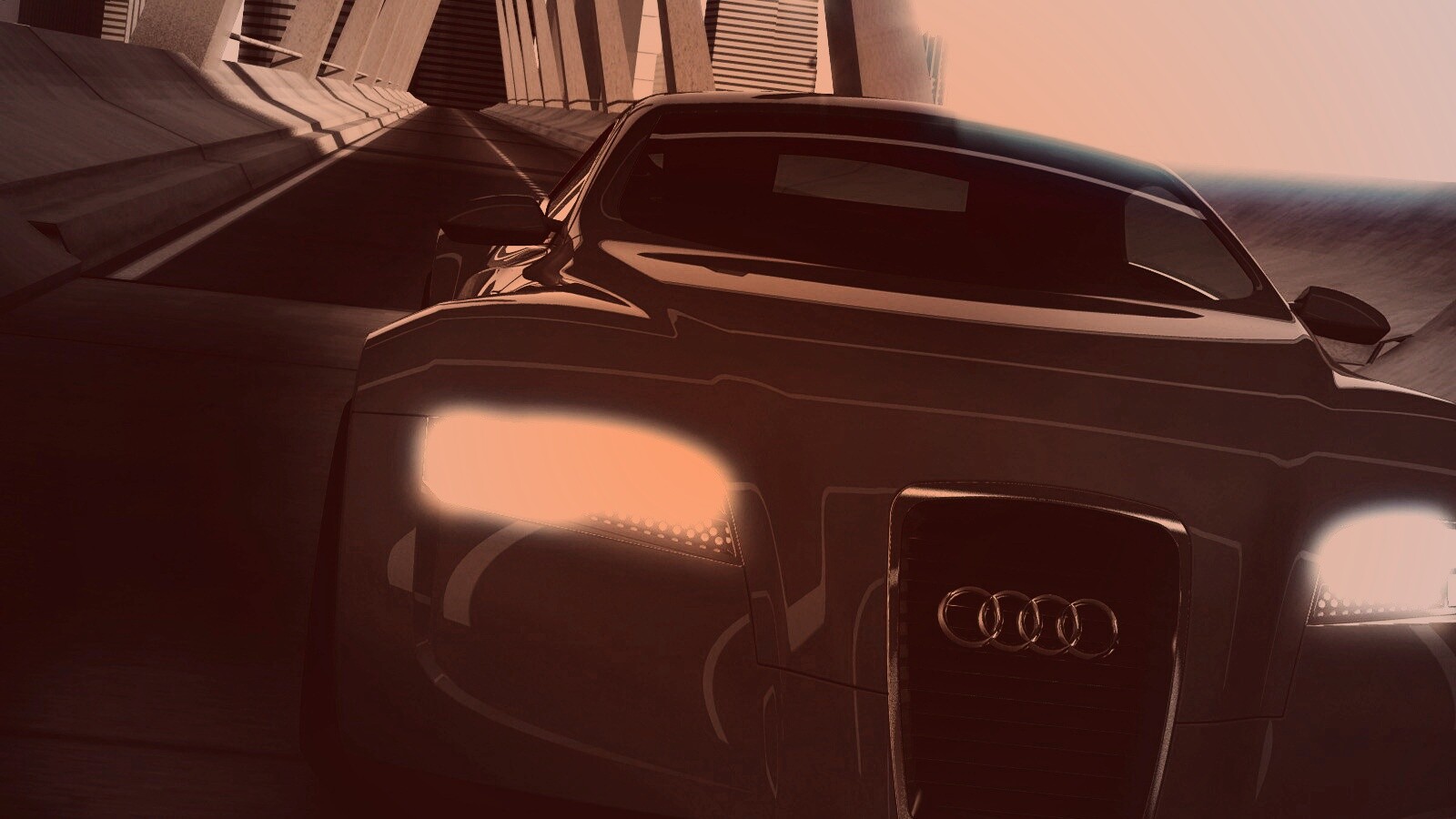 Концепт Audi-R Zero обои