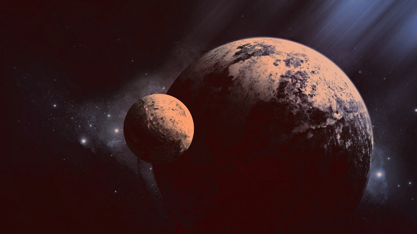 Холодная планета обои