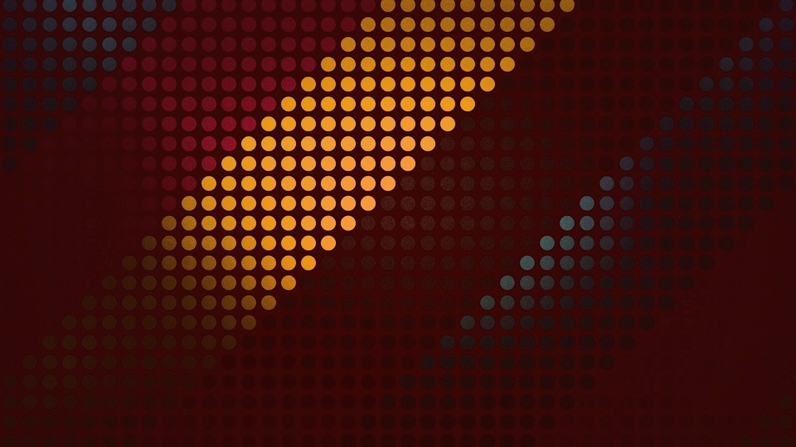 Полосы из цветных кругов обои