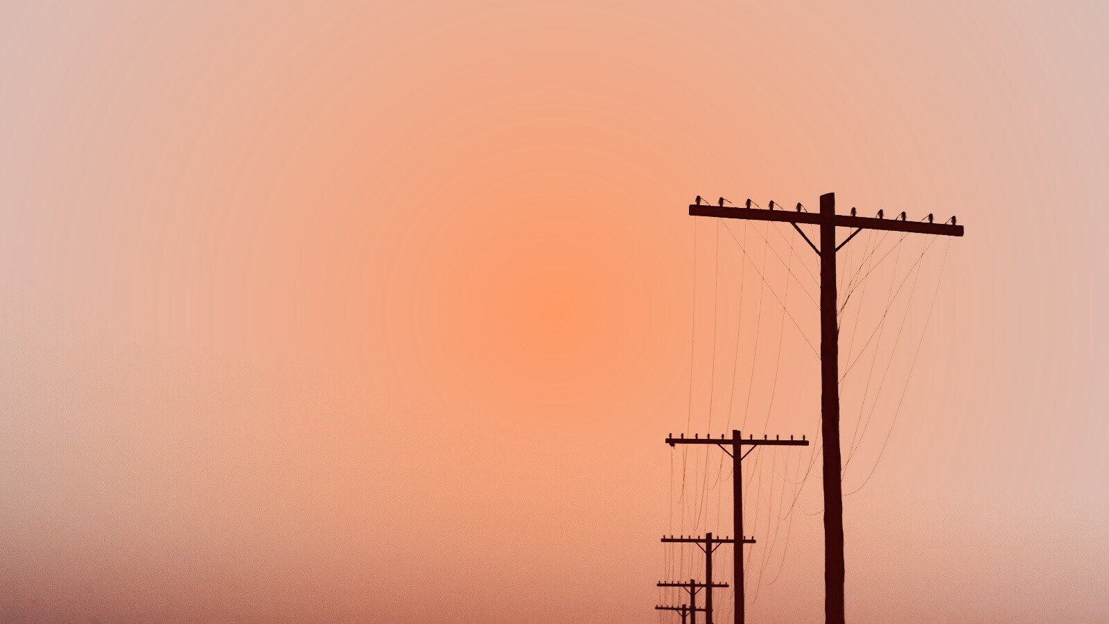 Конец проводов обои