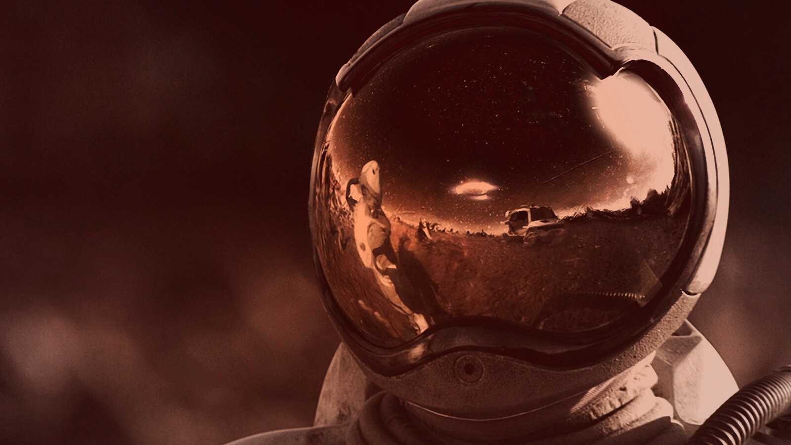 Первопроходцы на Марсе обои