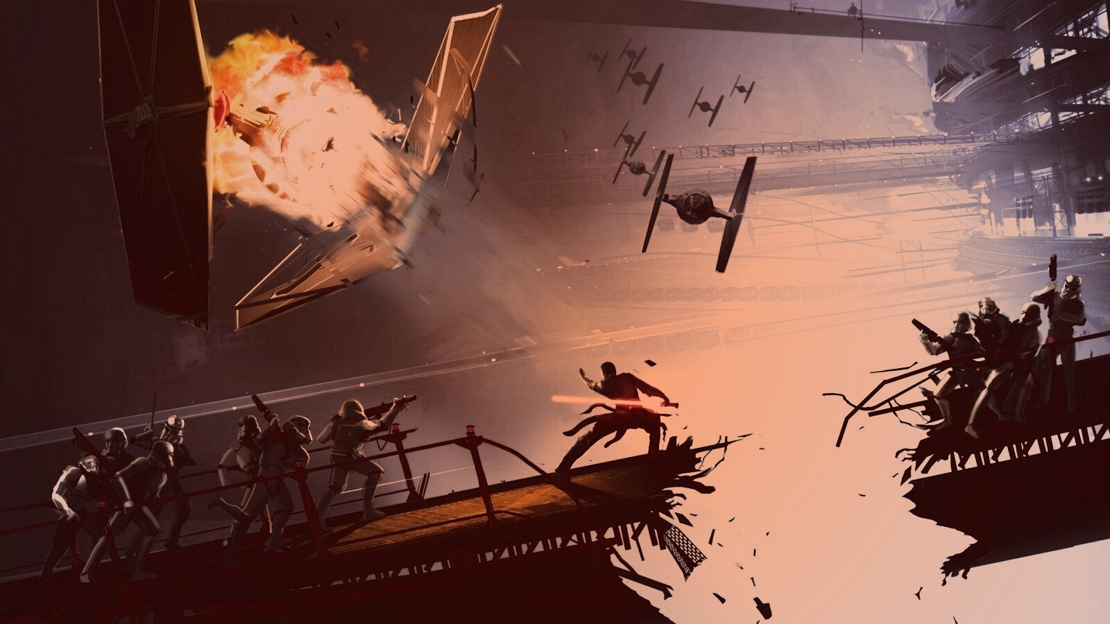 Из игры Star Wars Force Unleashed обои