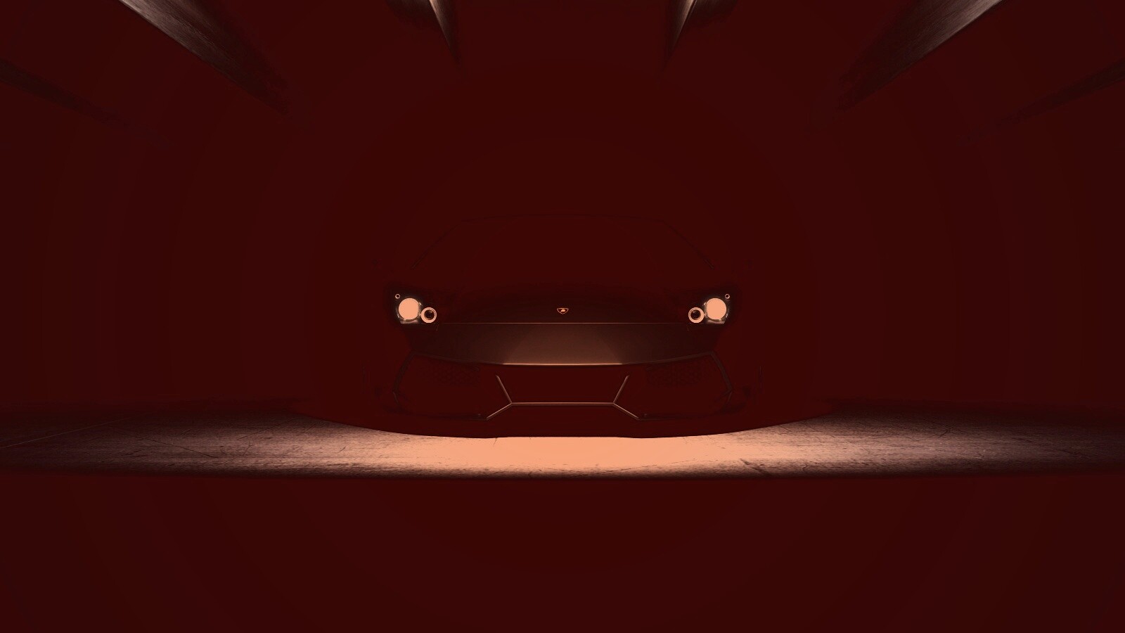 Ламборджини во тьме обои