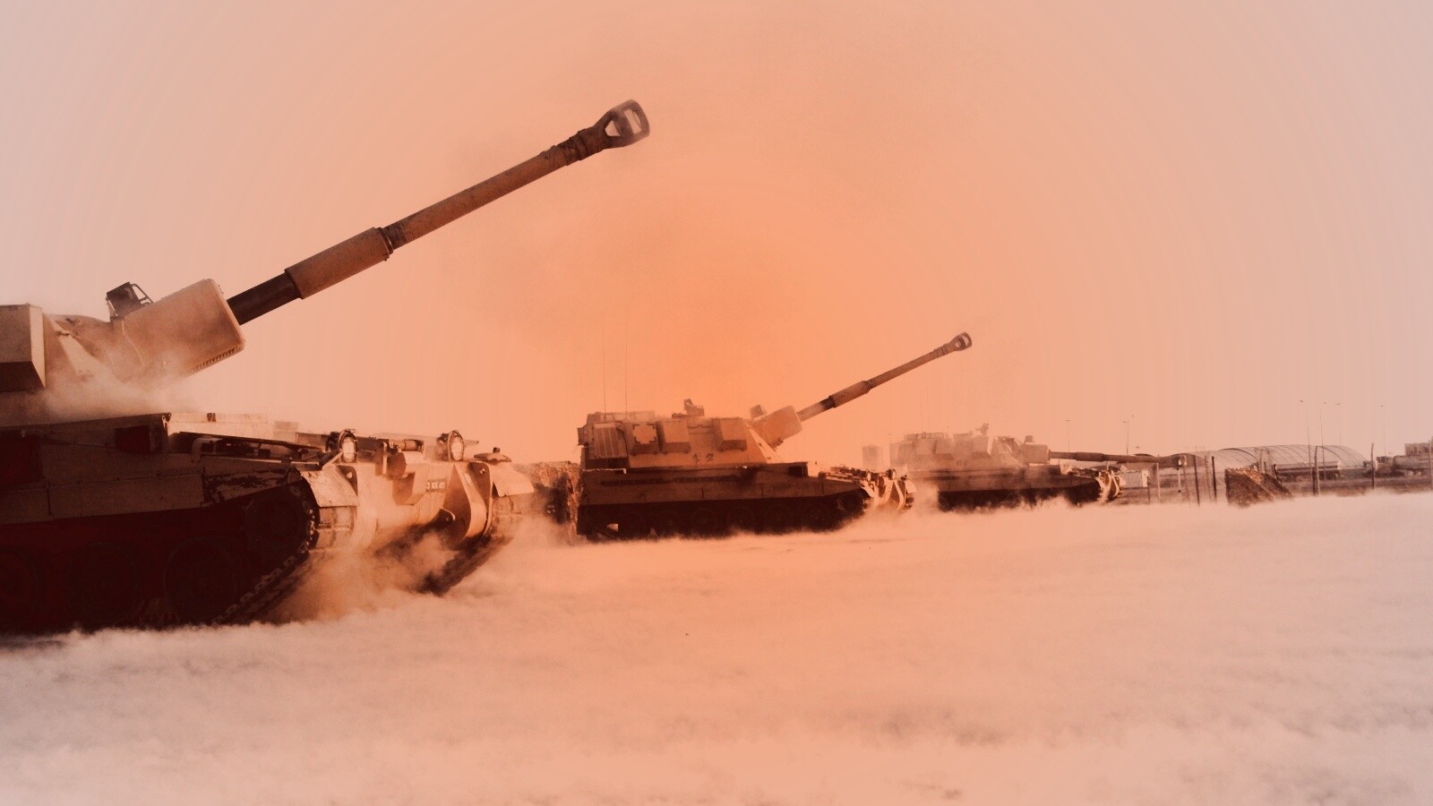 Британская самоходная артиллериская установка обои