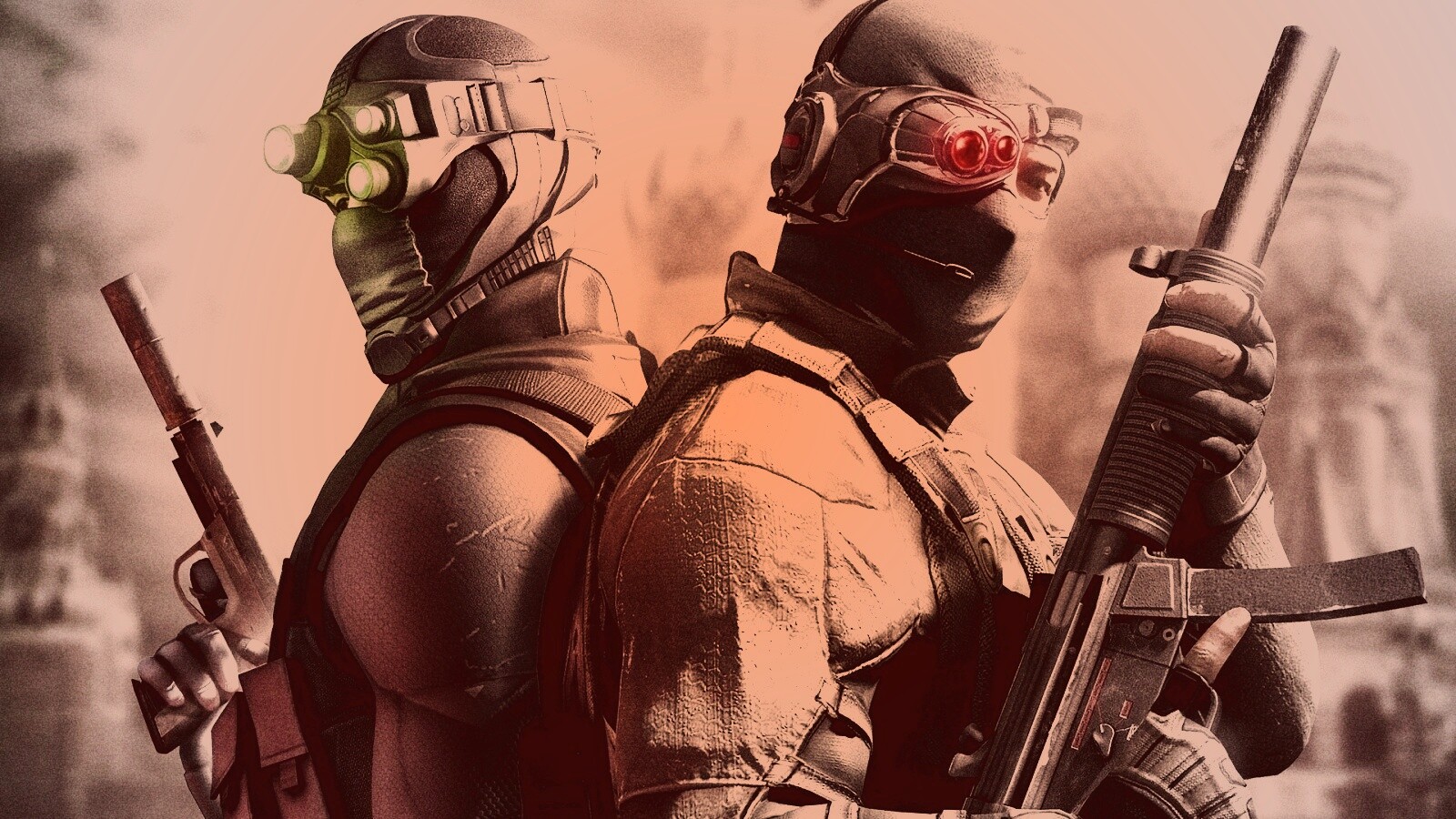 Герои Splinter Cell Conviction в Москве обои