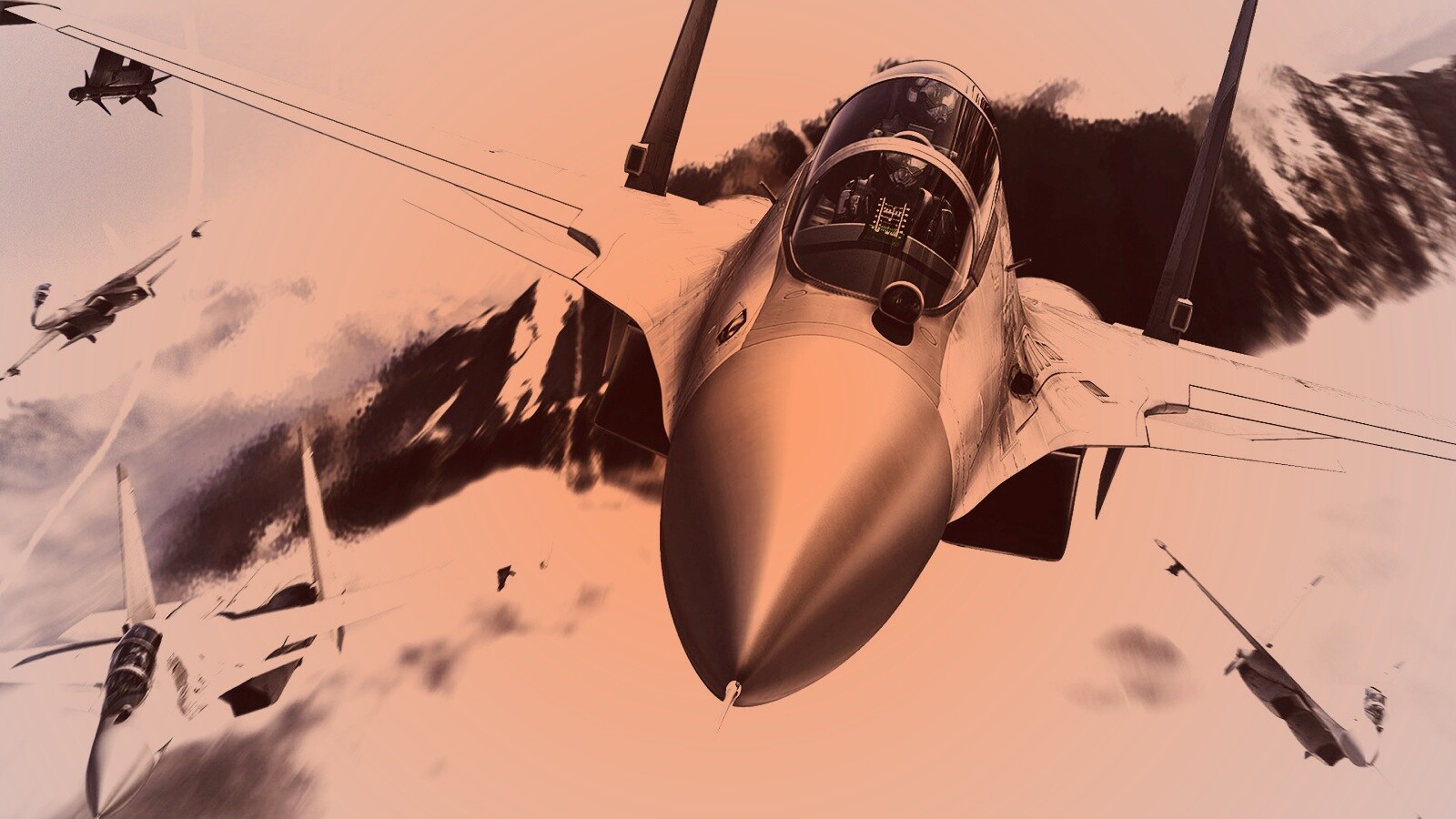 Истребители из игры Tom Clancy Haws 2 обои