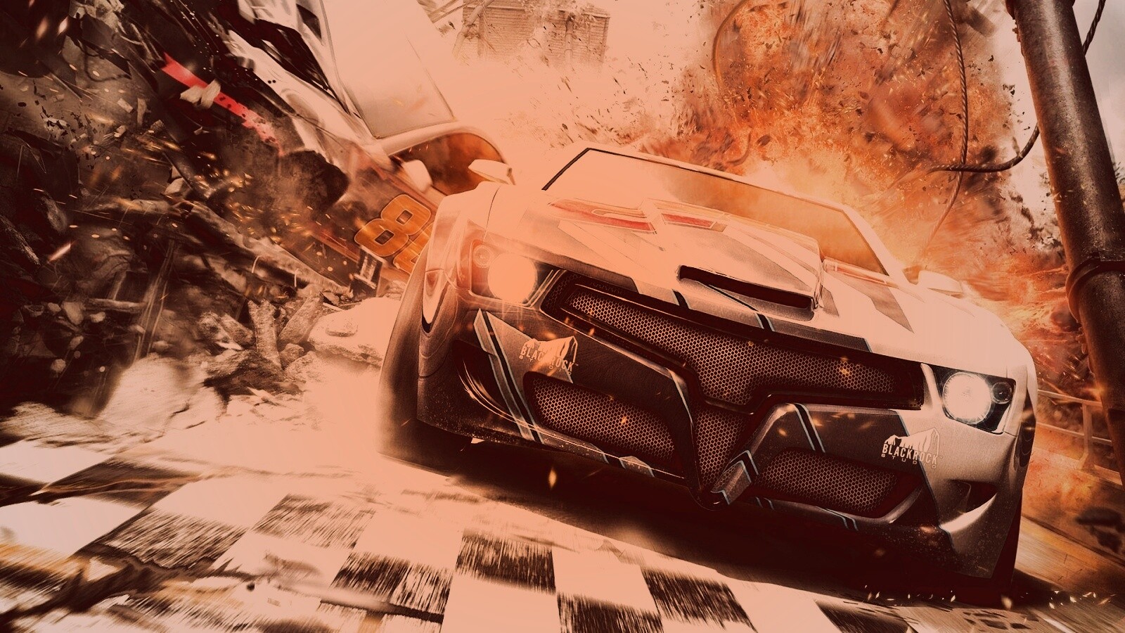 Из игры Split Second обои