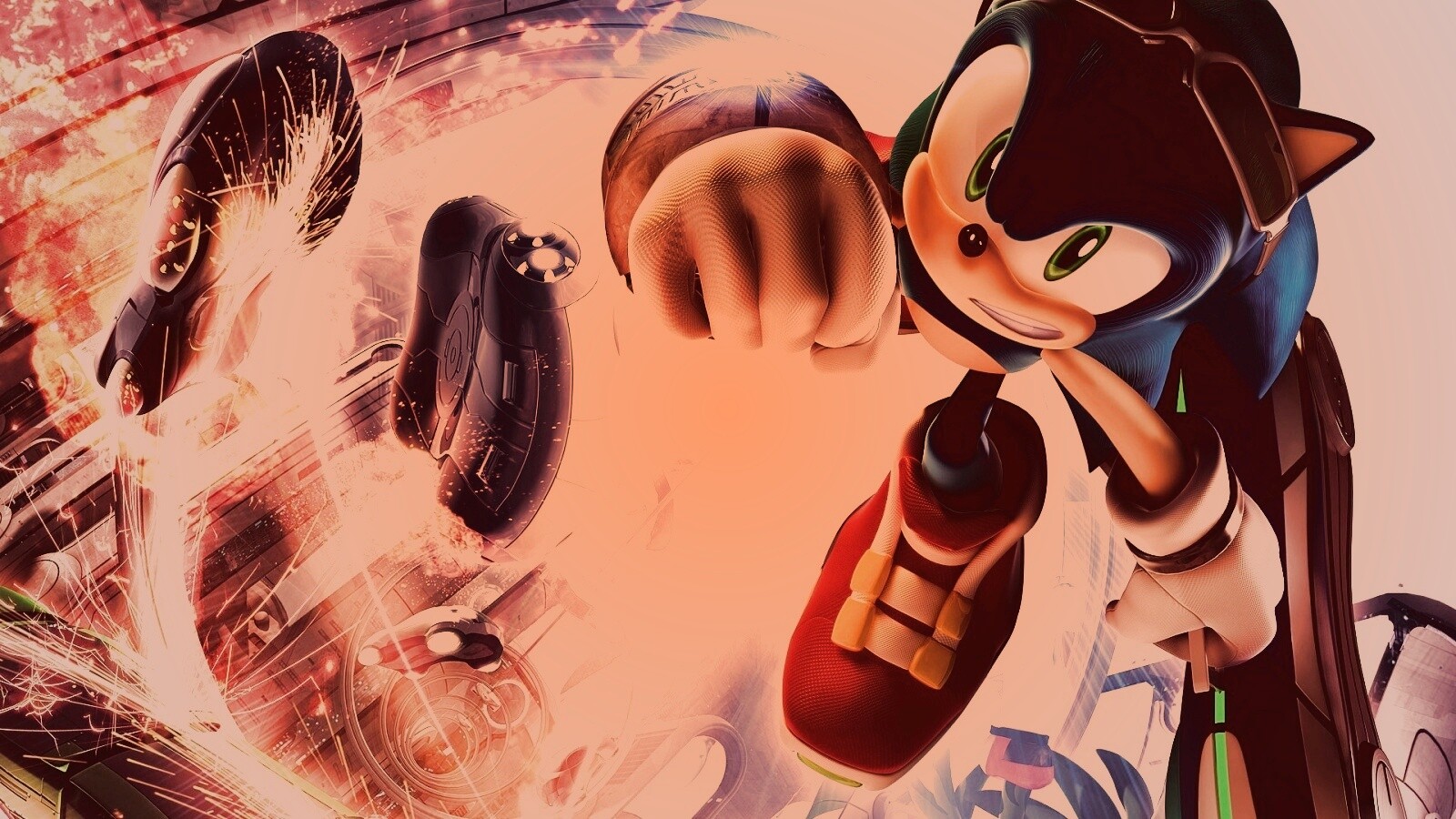 Sonic Riders обои