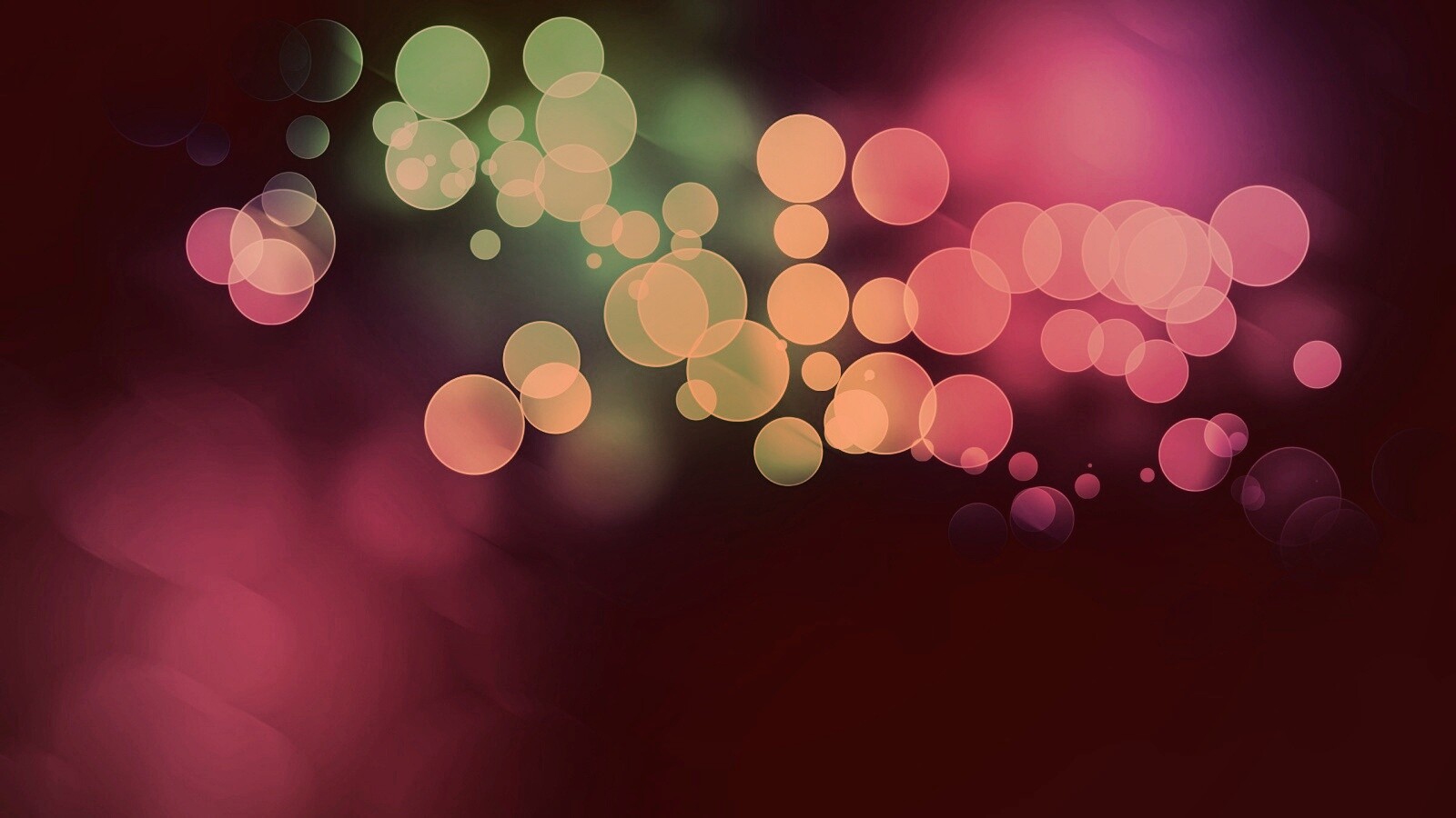 Разноцветные круги света обои