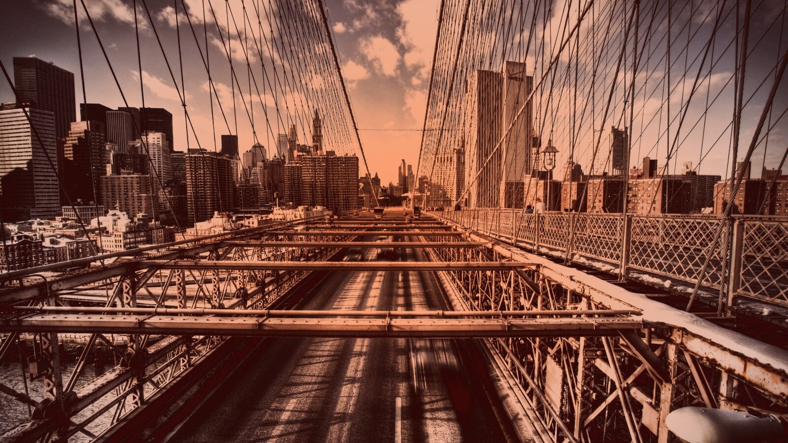 Мост Джорджа Вашингтона обои