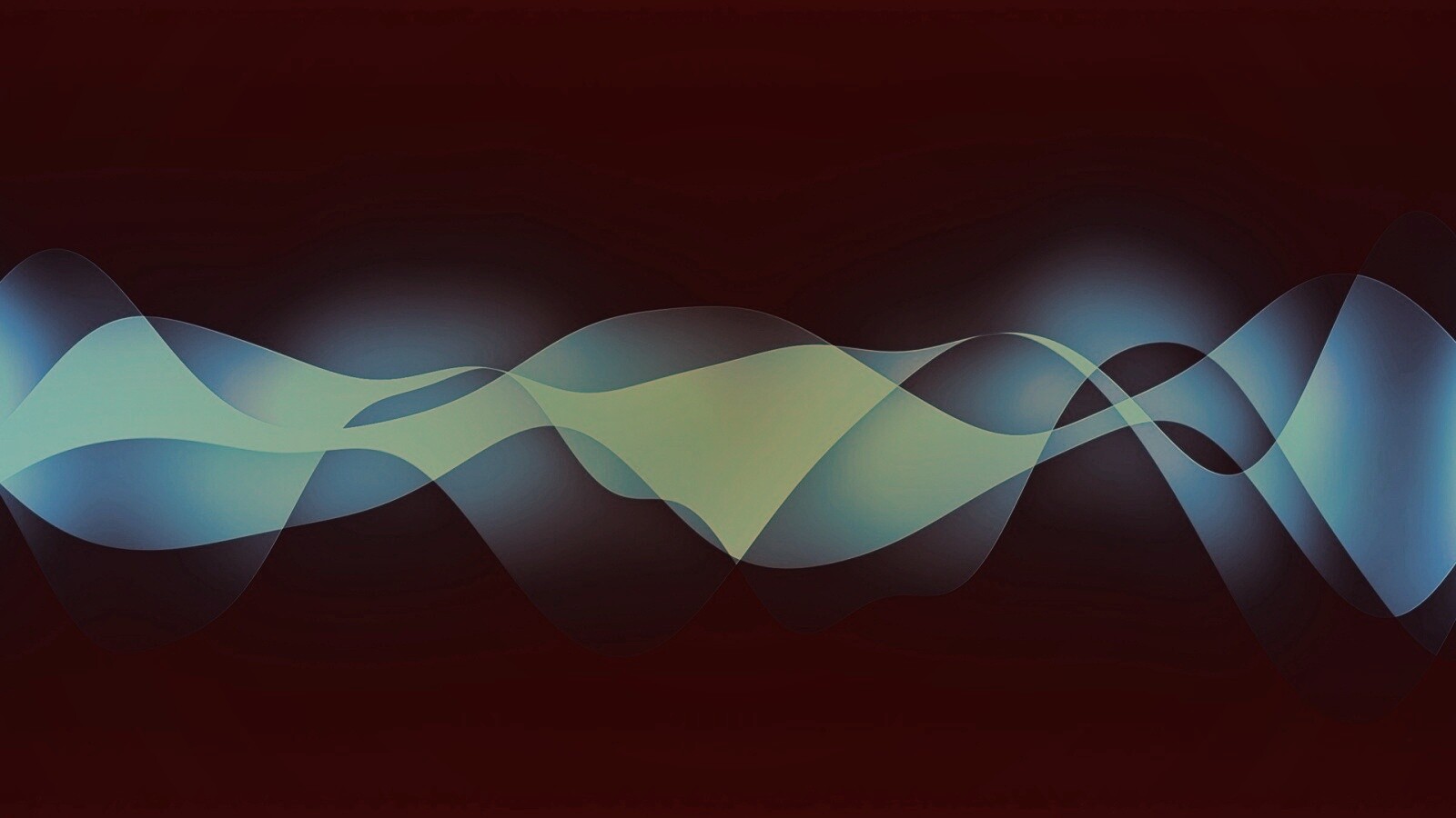 Синии волны обои