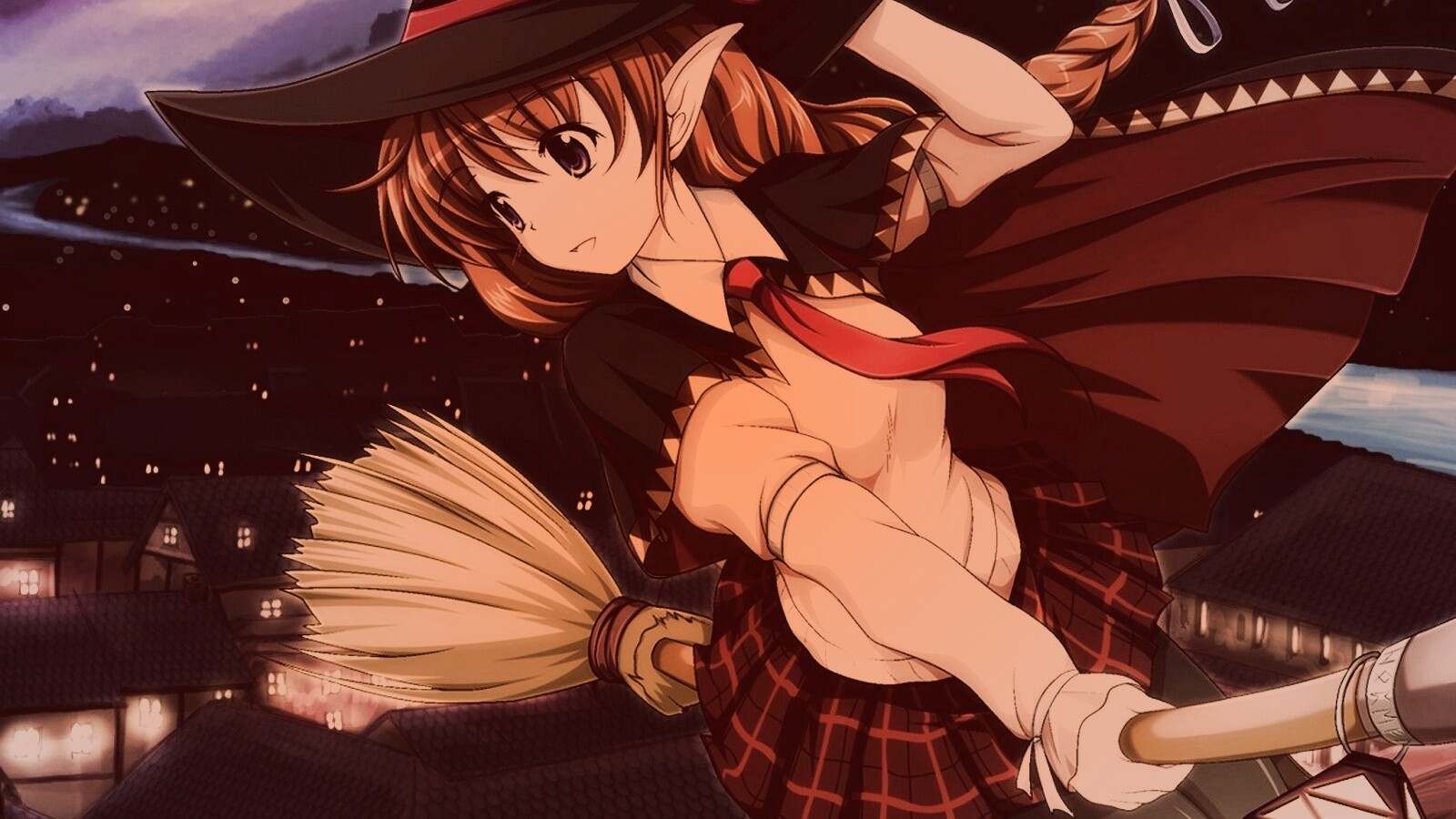 Эльфийская ведьмочка обои