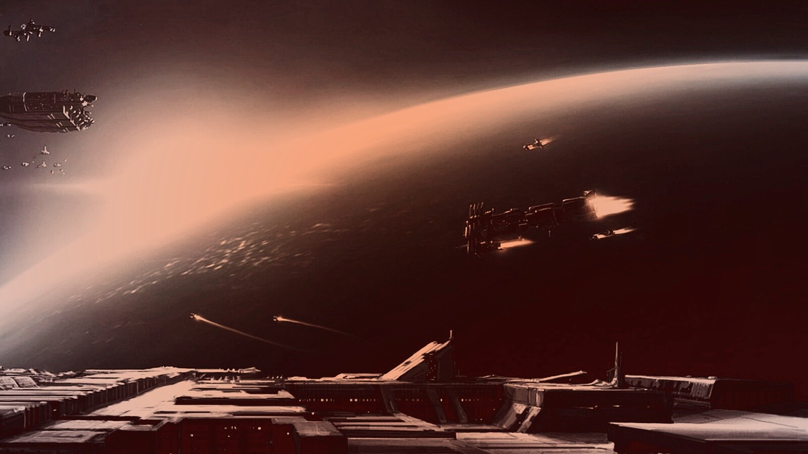 Космическая баталия обои