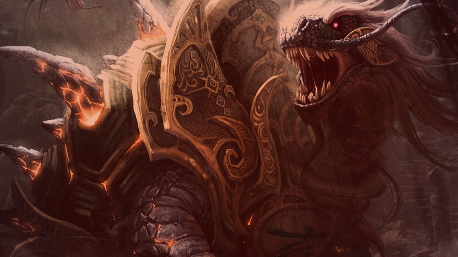 Драон-черепаха обои