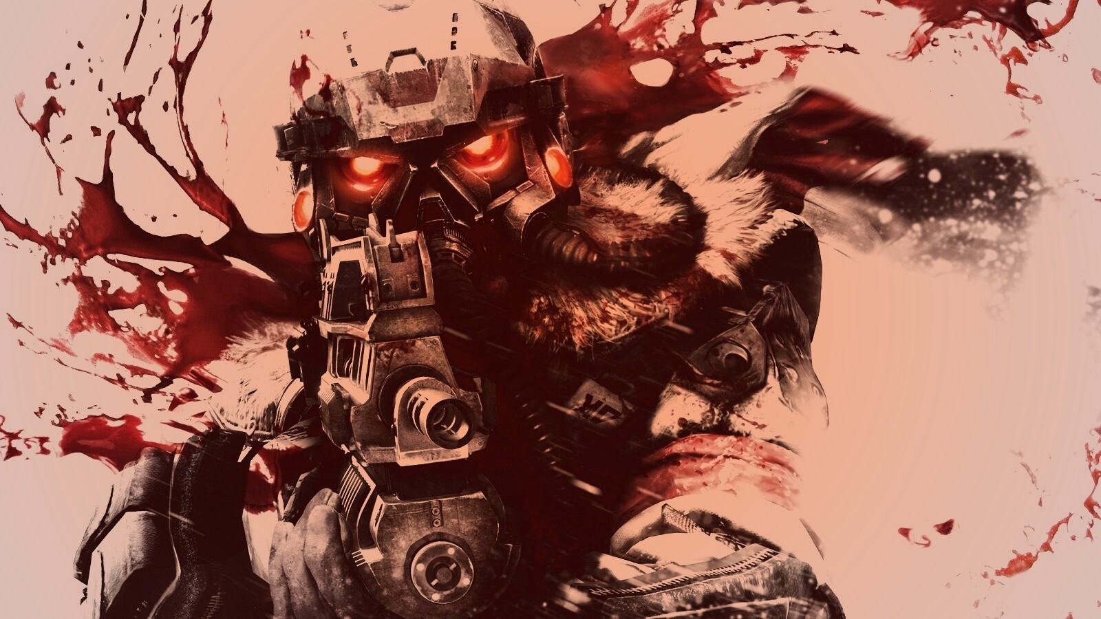 Боец в зимней форме обои