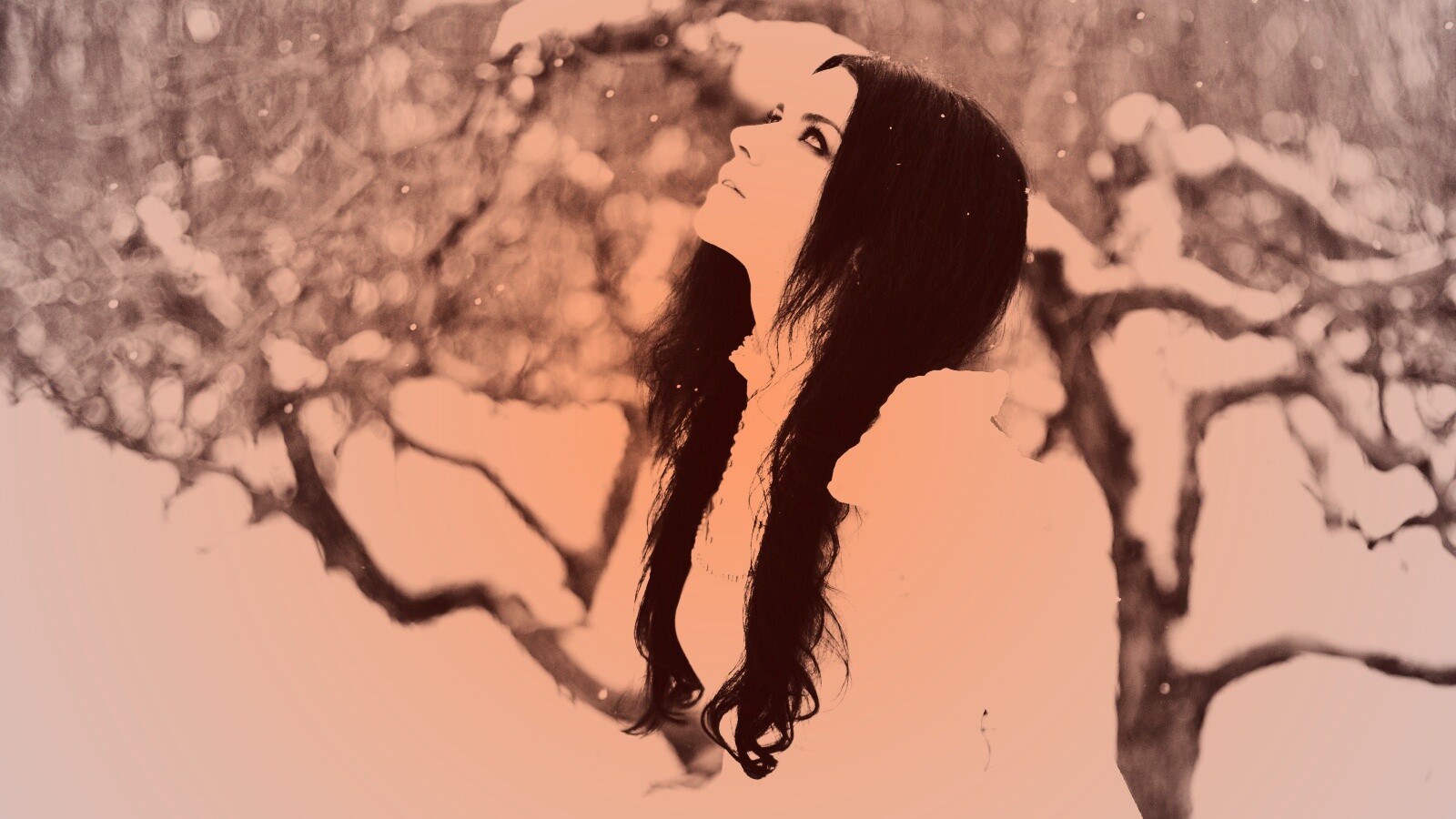 Белоснежная леди обои