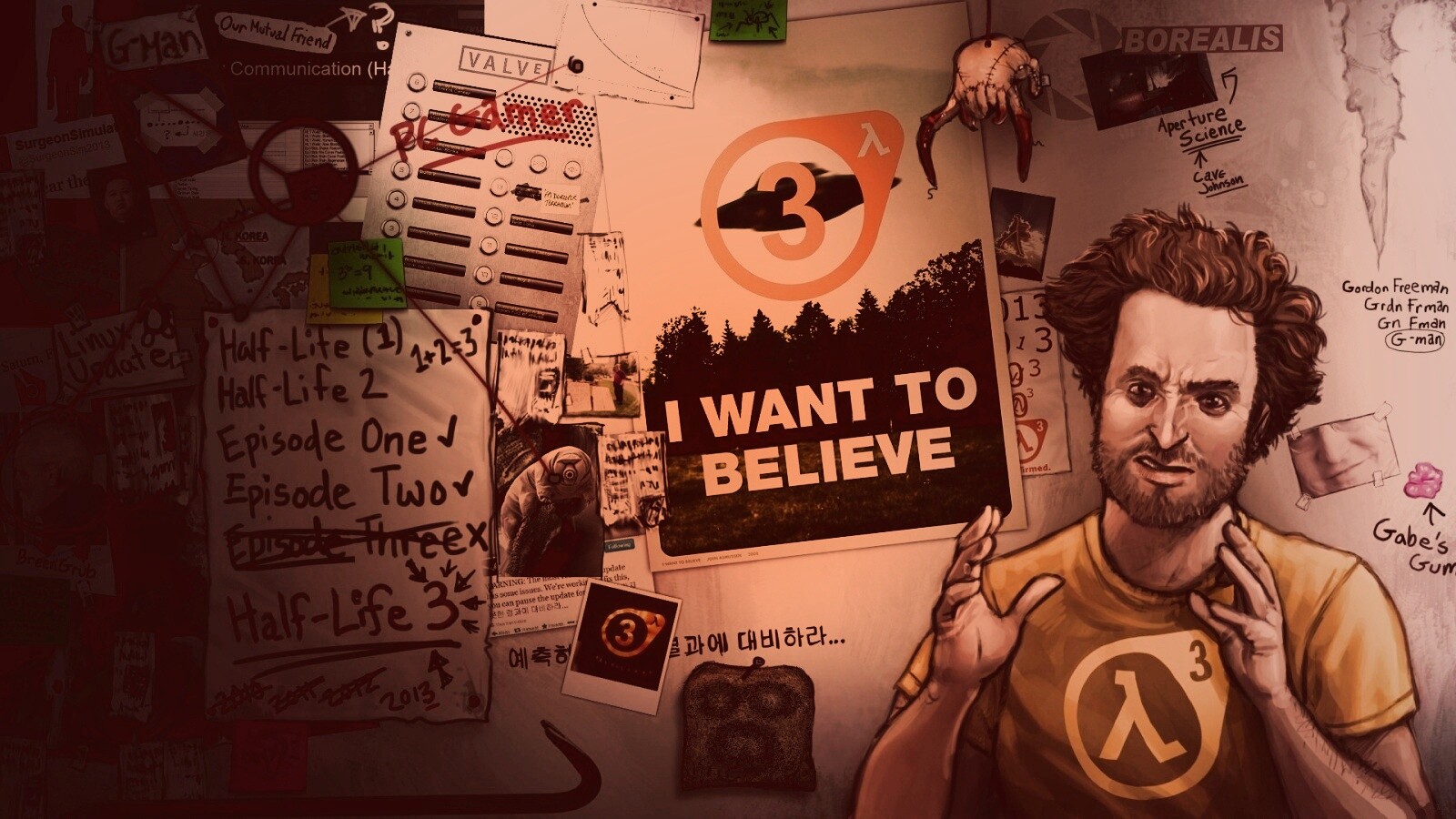 Half Life 3 - I want to believe обои