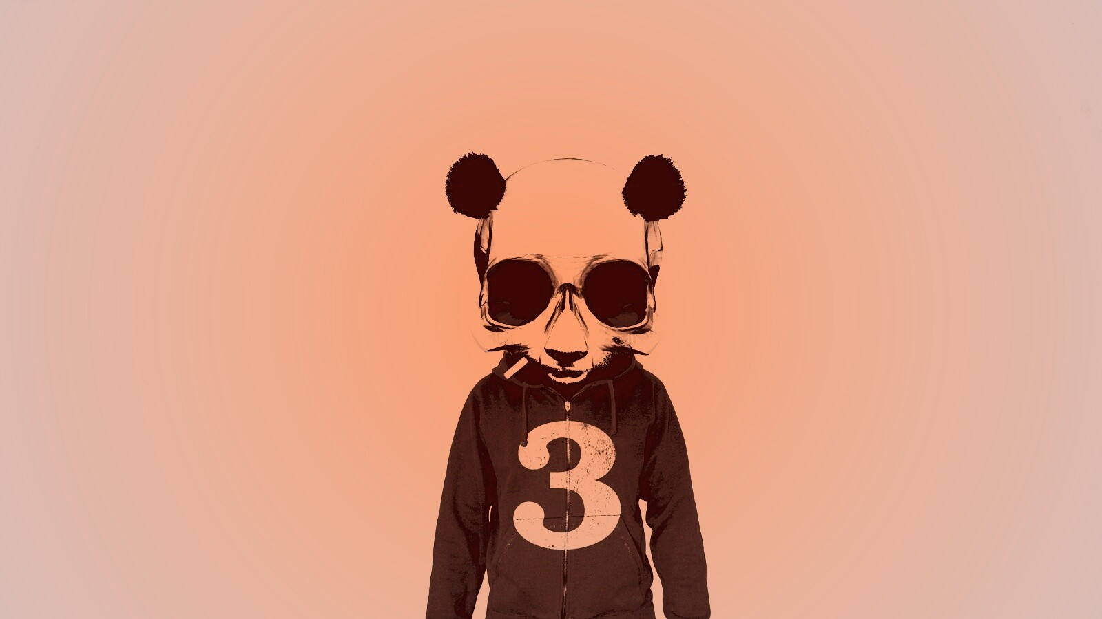 Гангста панда обои