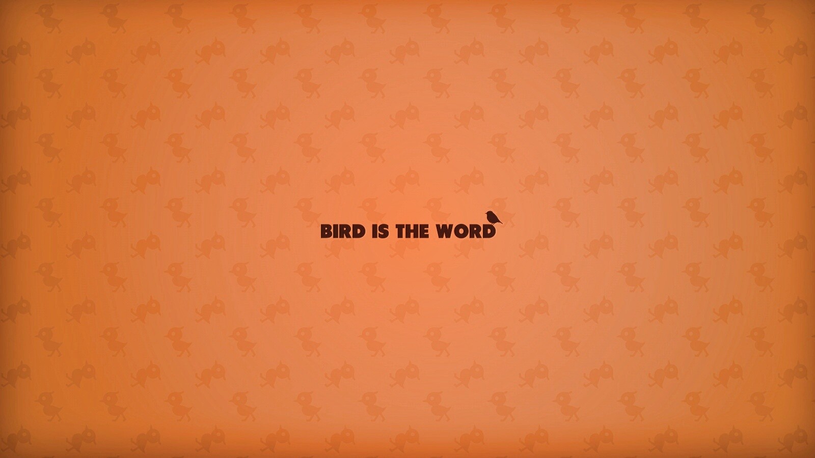 Bird is the word обои