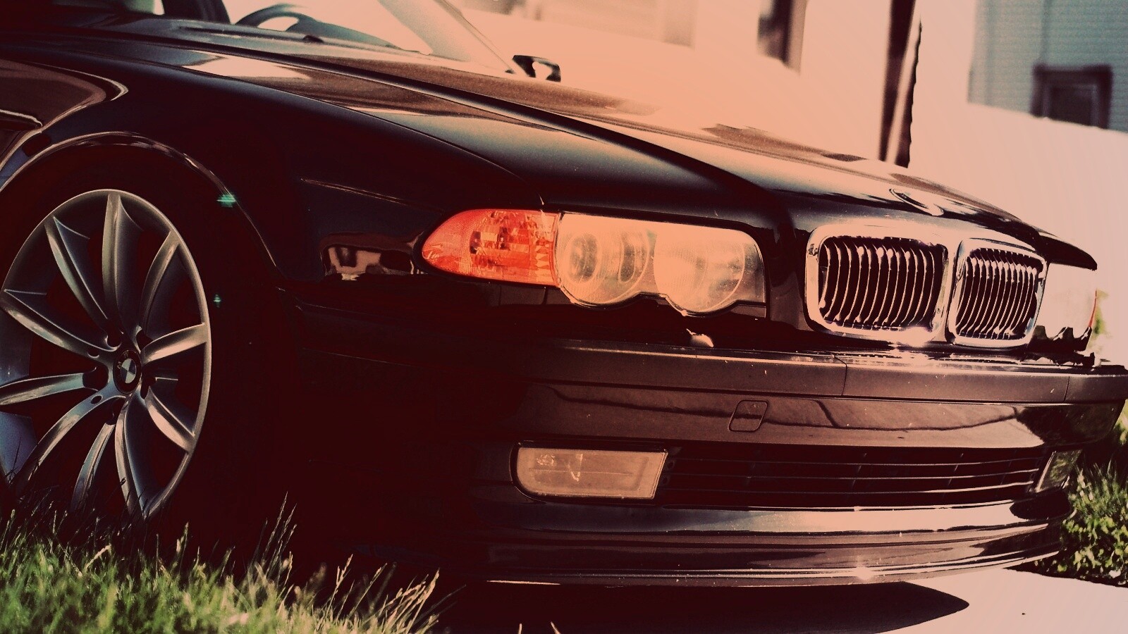 BMW e38 обои