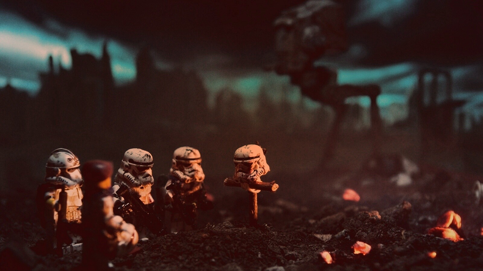 Могила Lego штурмовика обои