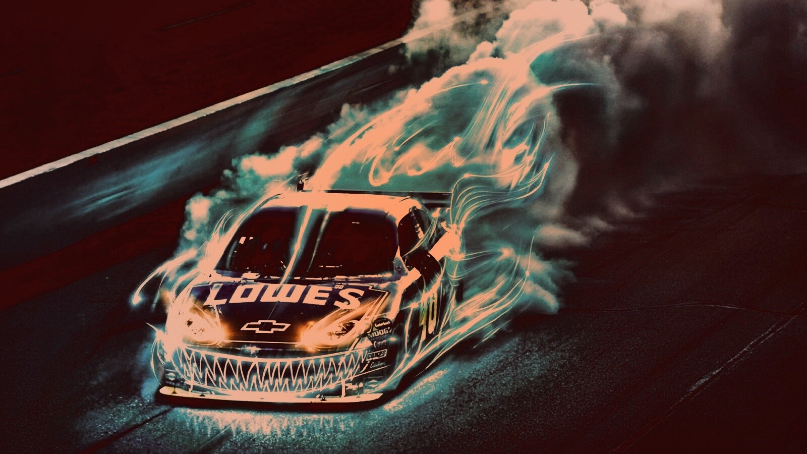 Дорожный монстр обои