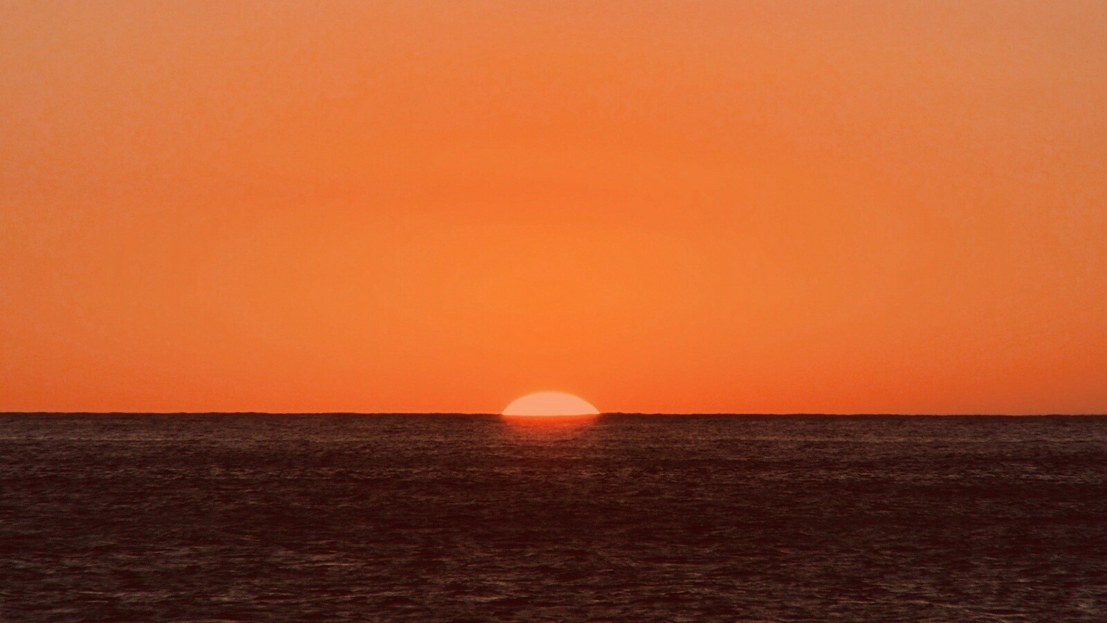 Идеальный закат обои