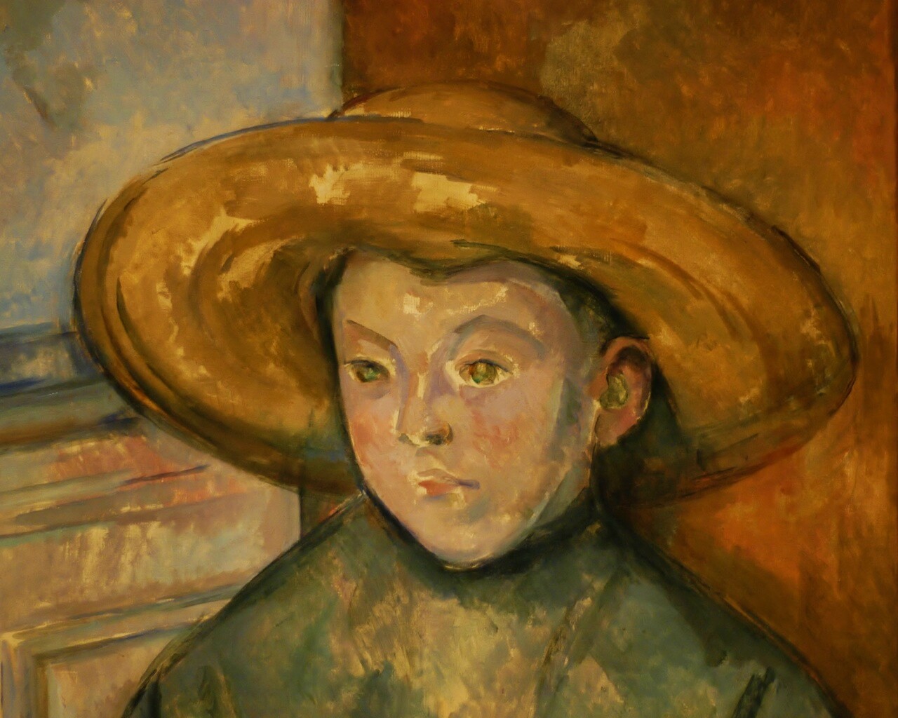 Мальчик в шляпе обои