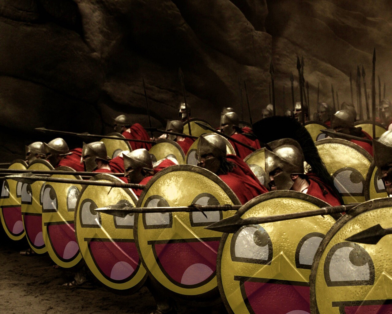 300 спартанцев обои