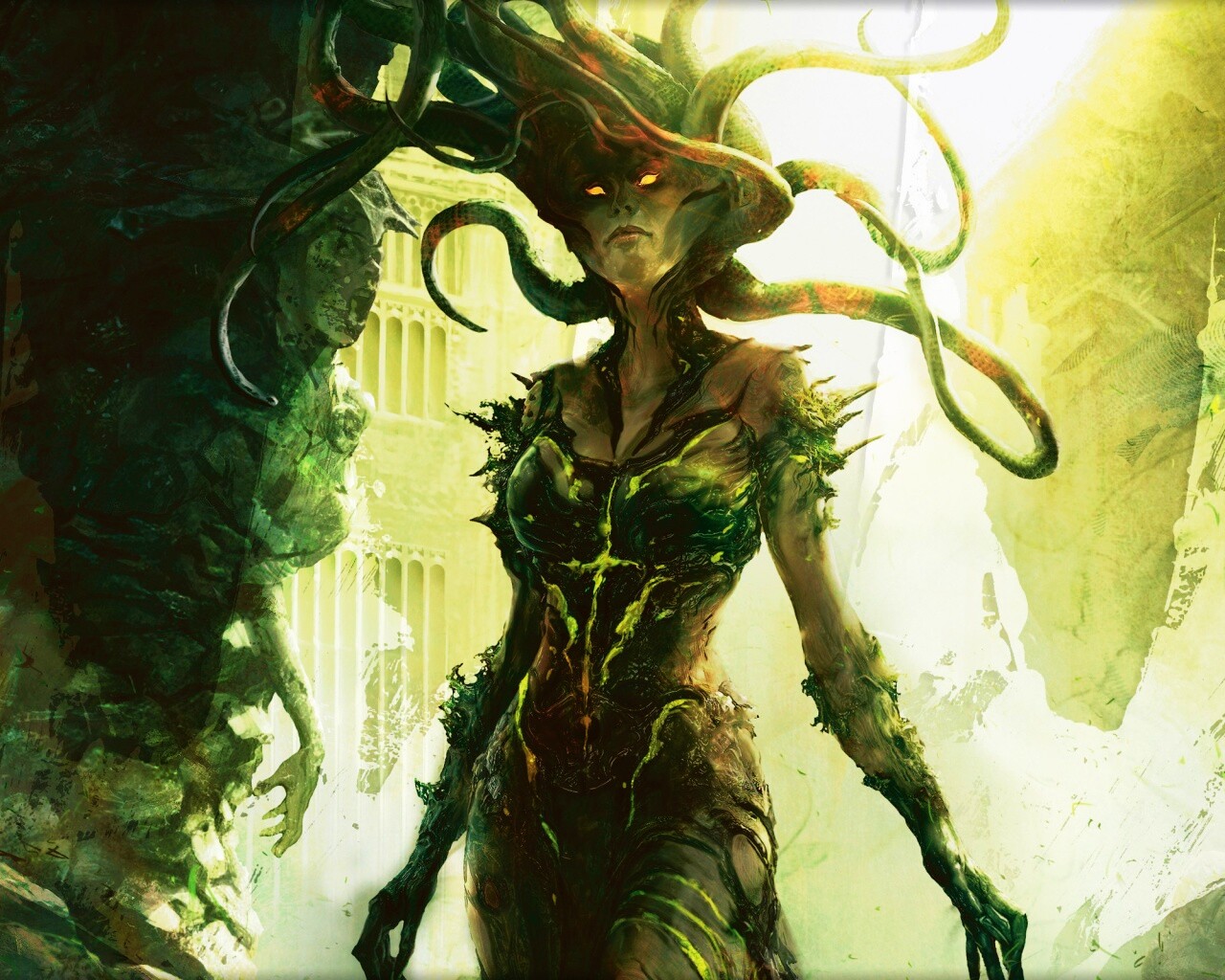 Горгона обои