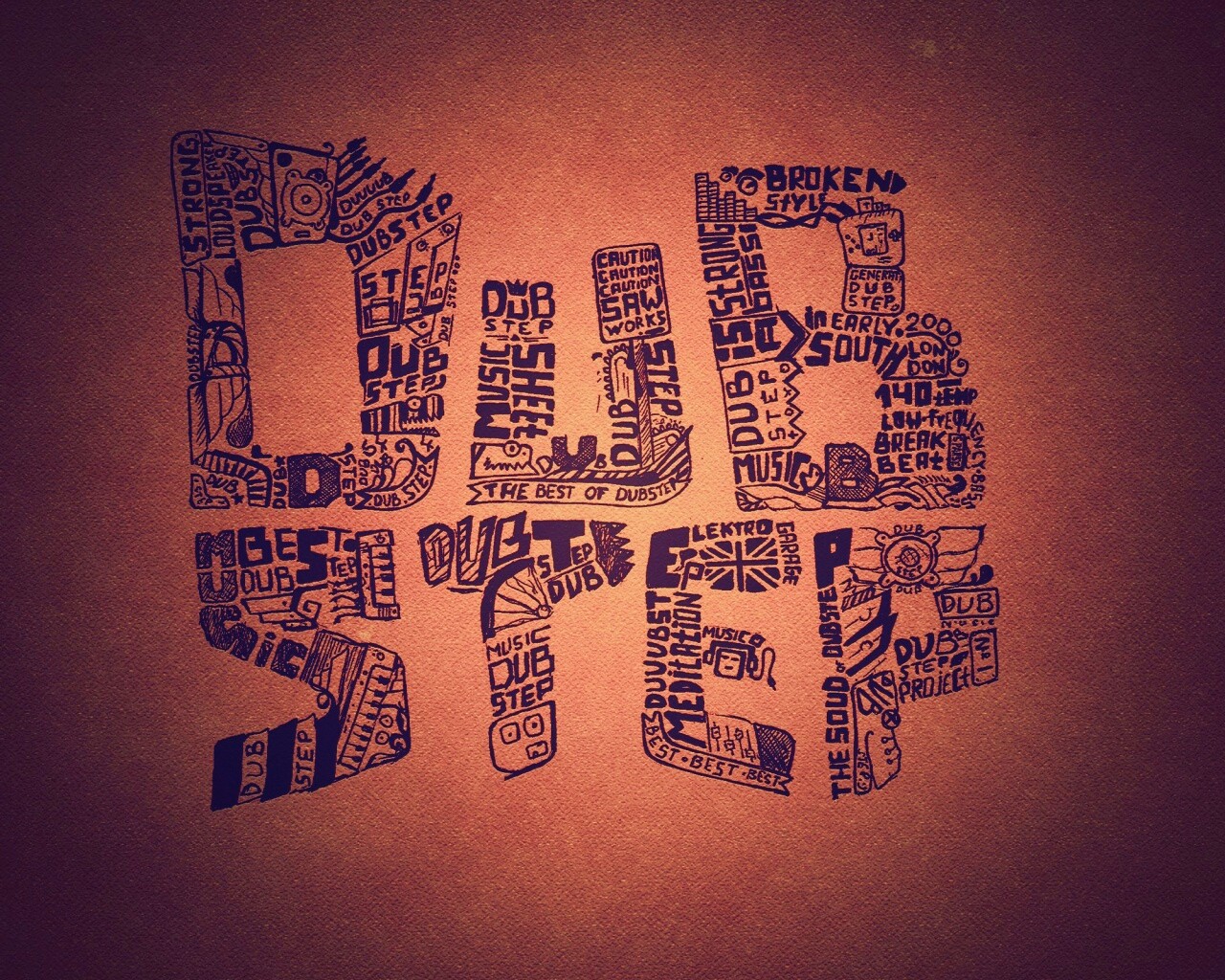 Дабстеп коллаж обои