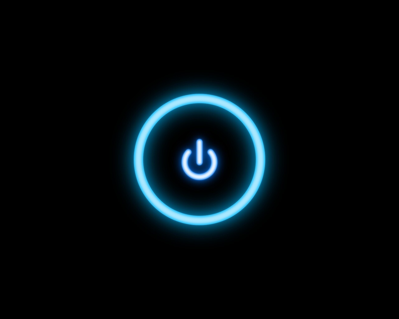 Горящая кнопка запуска обои