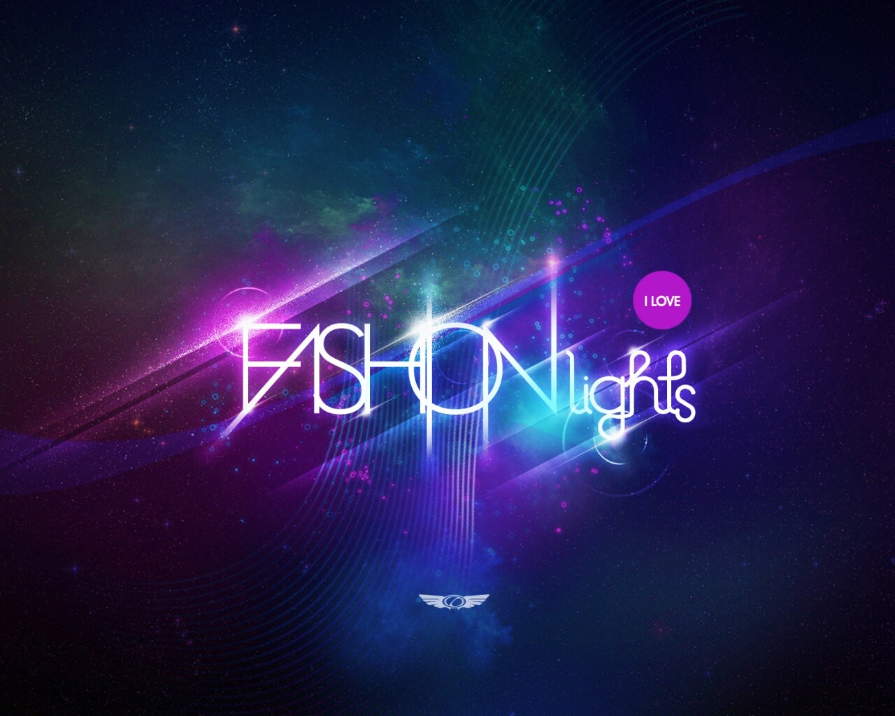 I love fashion lights обои