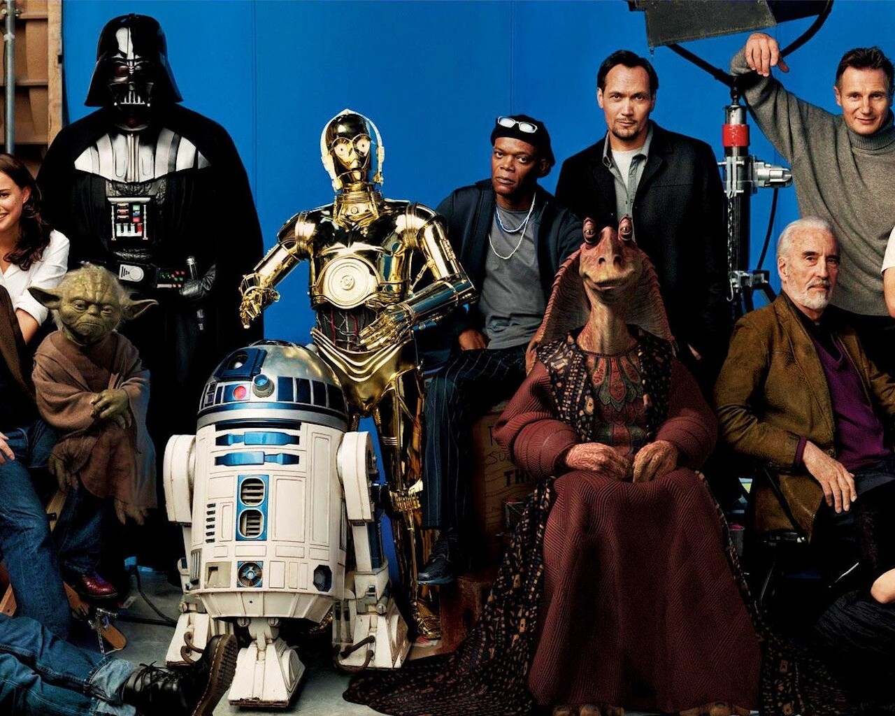 Актерский состав Звездных Воин обои