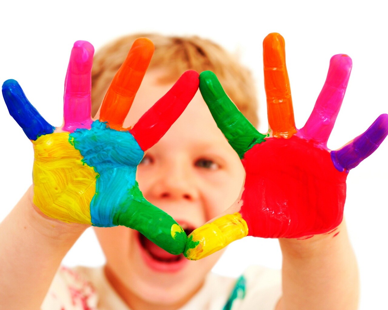 Раскрашенные руки обои