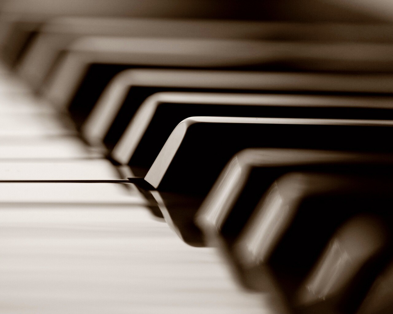 Клавиши  рояля обои