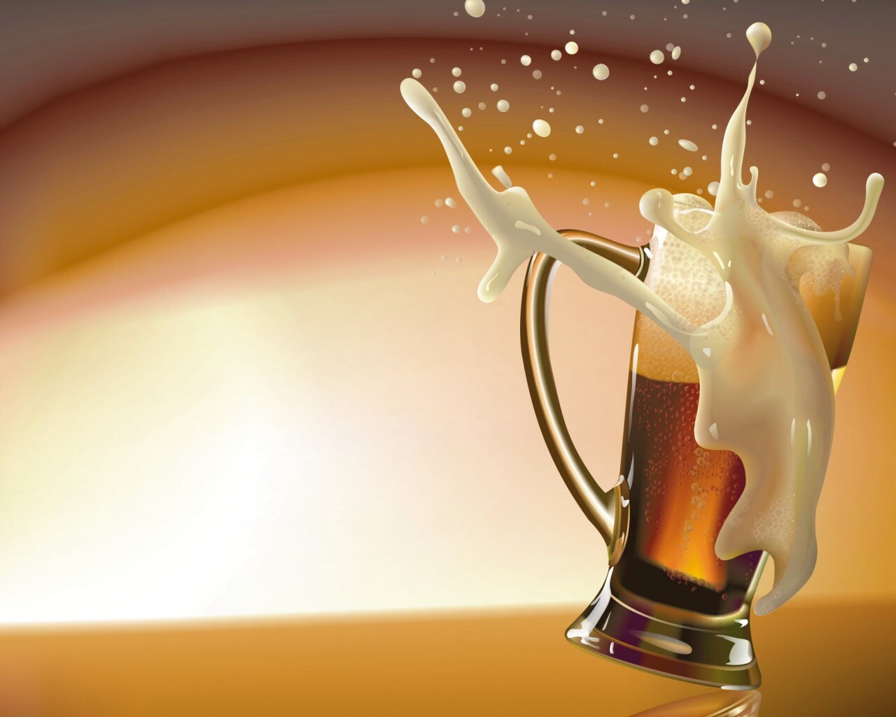 Кружка пива обои