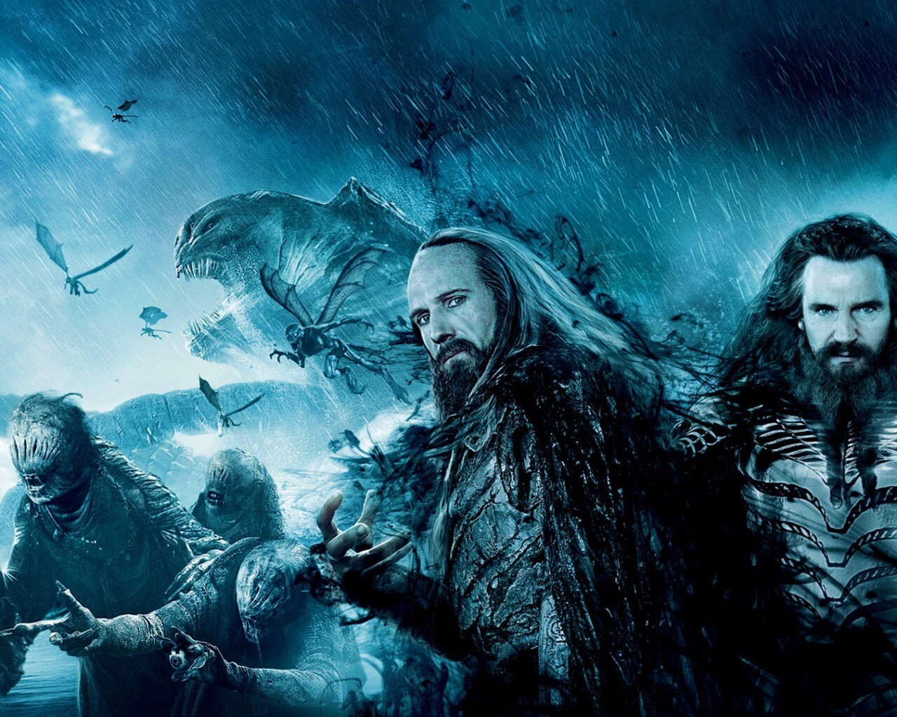 Зевс и Аид из фильма Битва Титанов обои