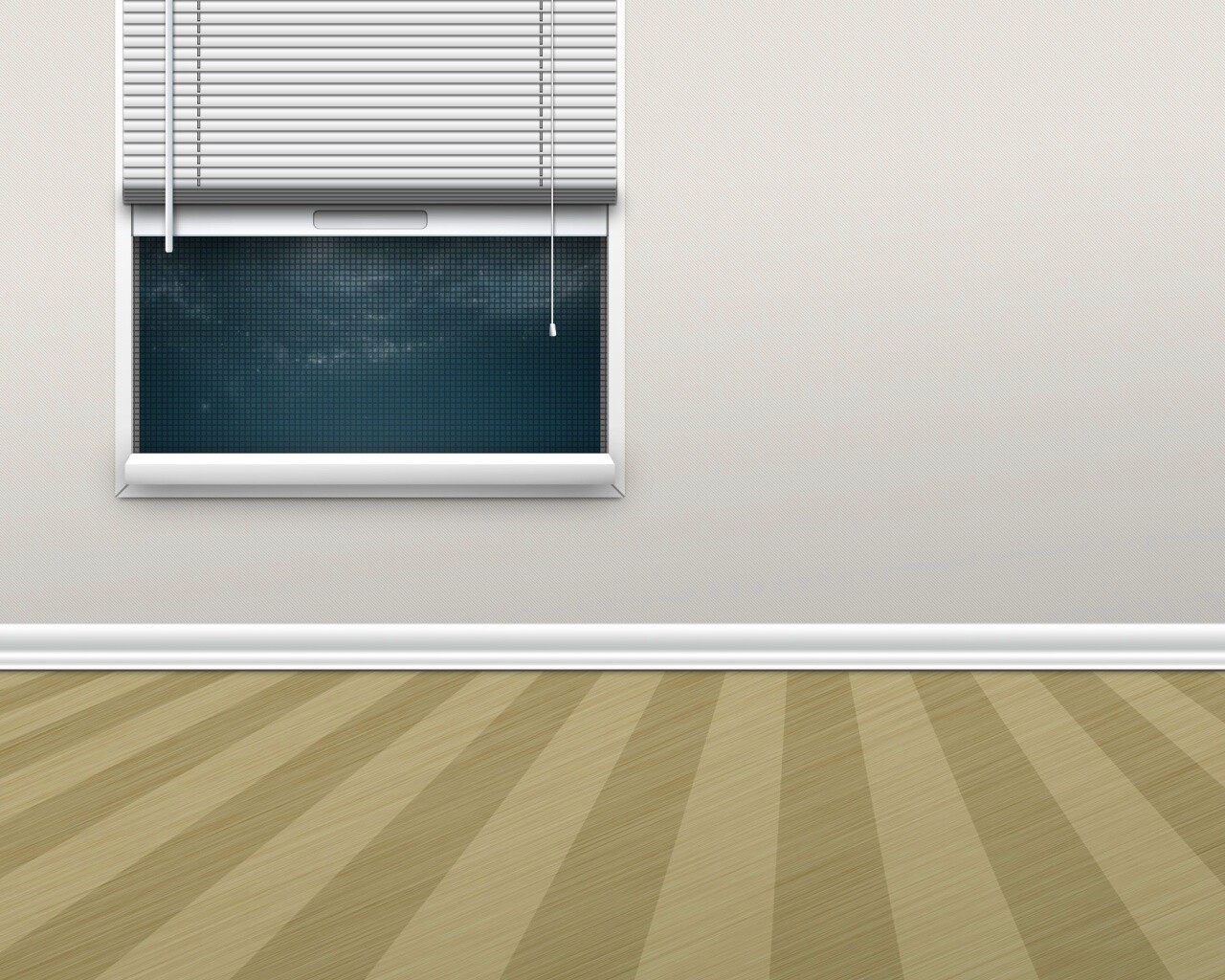 Полосатый пол и стечатое окно обои