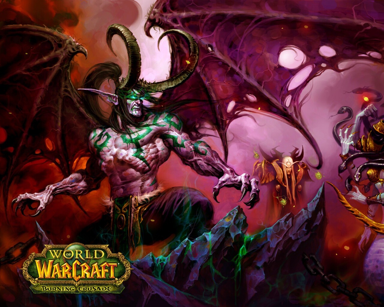 Обои Worldof WarCraft Burning Crusade обои
