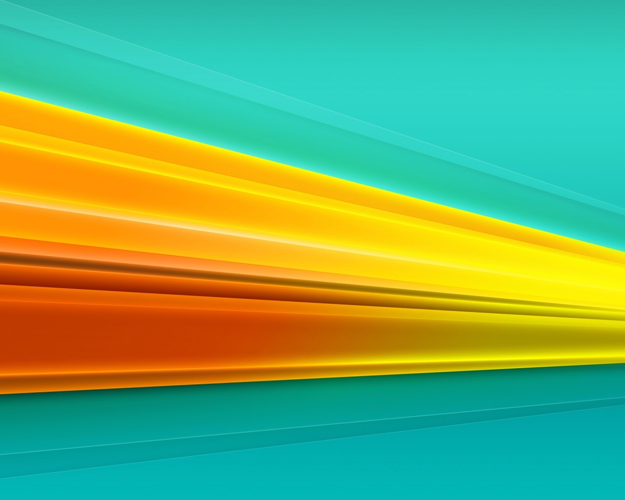 Желтая полоса на голубом обои