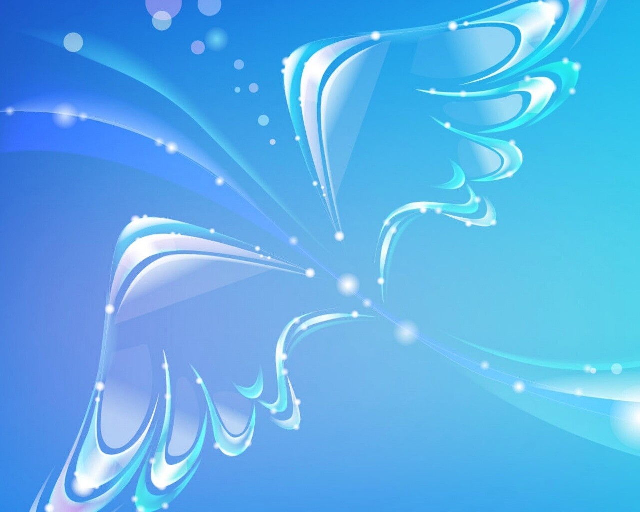 Абстрактные крылья обои