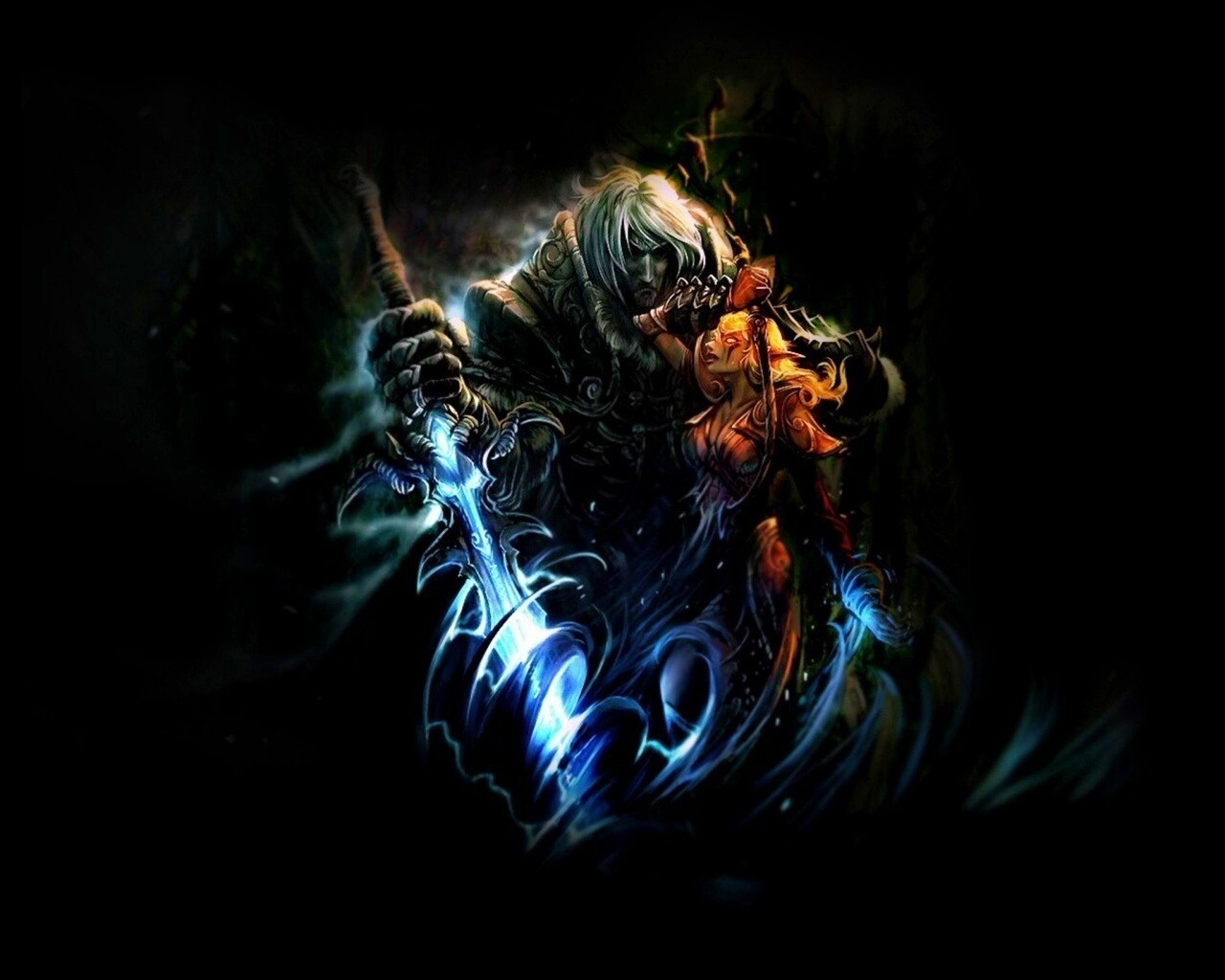 Ледяной клинок обои