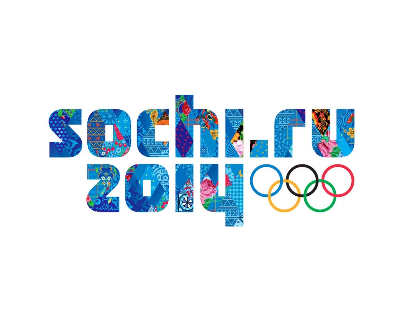 Логотип олимпиады Сочи 2014 обои
