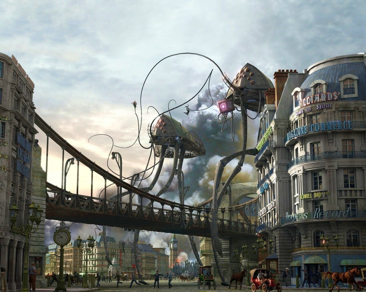 Война миров обои