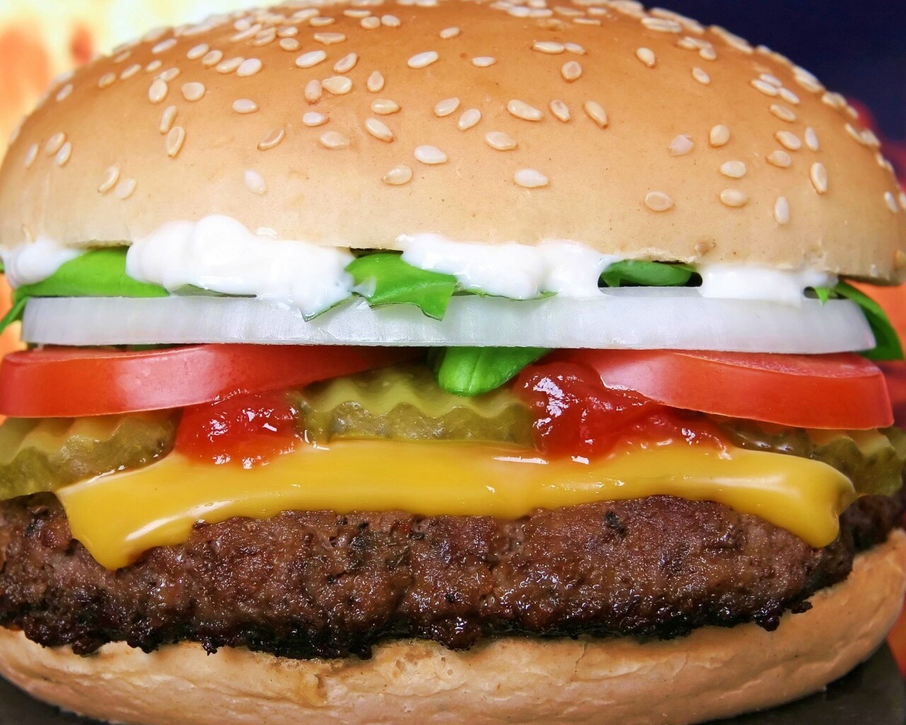 Чизбургер обои