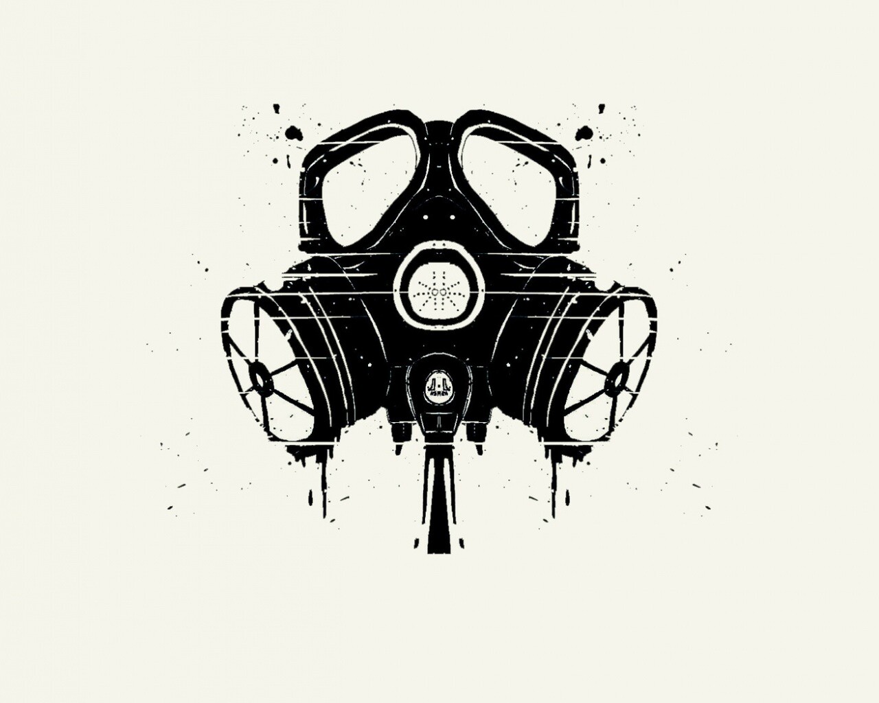 Противогаз обои