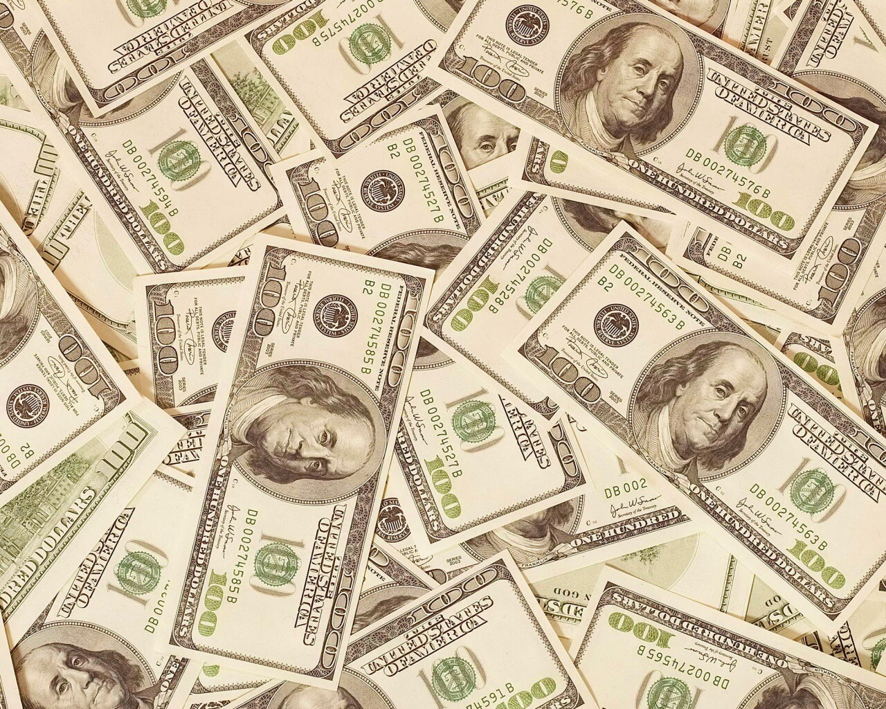 Доллары обои