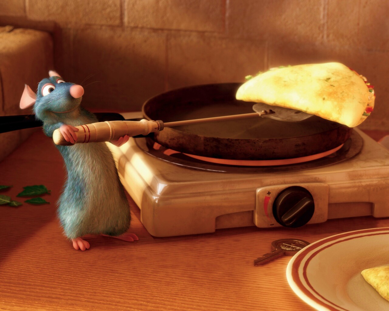 Рататуй у плиты обои