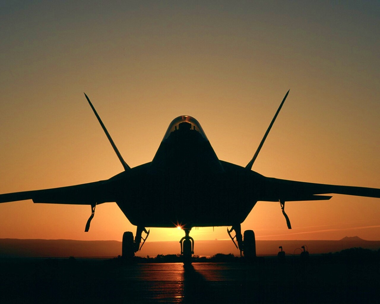 Истребитель F22 обои